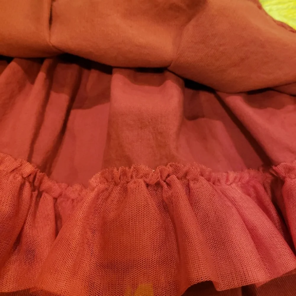 Crimson Red Baby GAP Infant dress Size 6-12 month